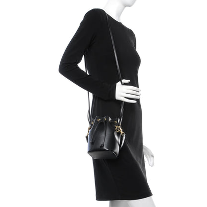 Fendi Vitello Liberty Lucido F is Fendi Mini Mon Tresor Bucket Bag Black 2 of 8