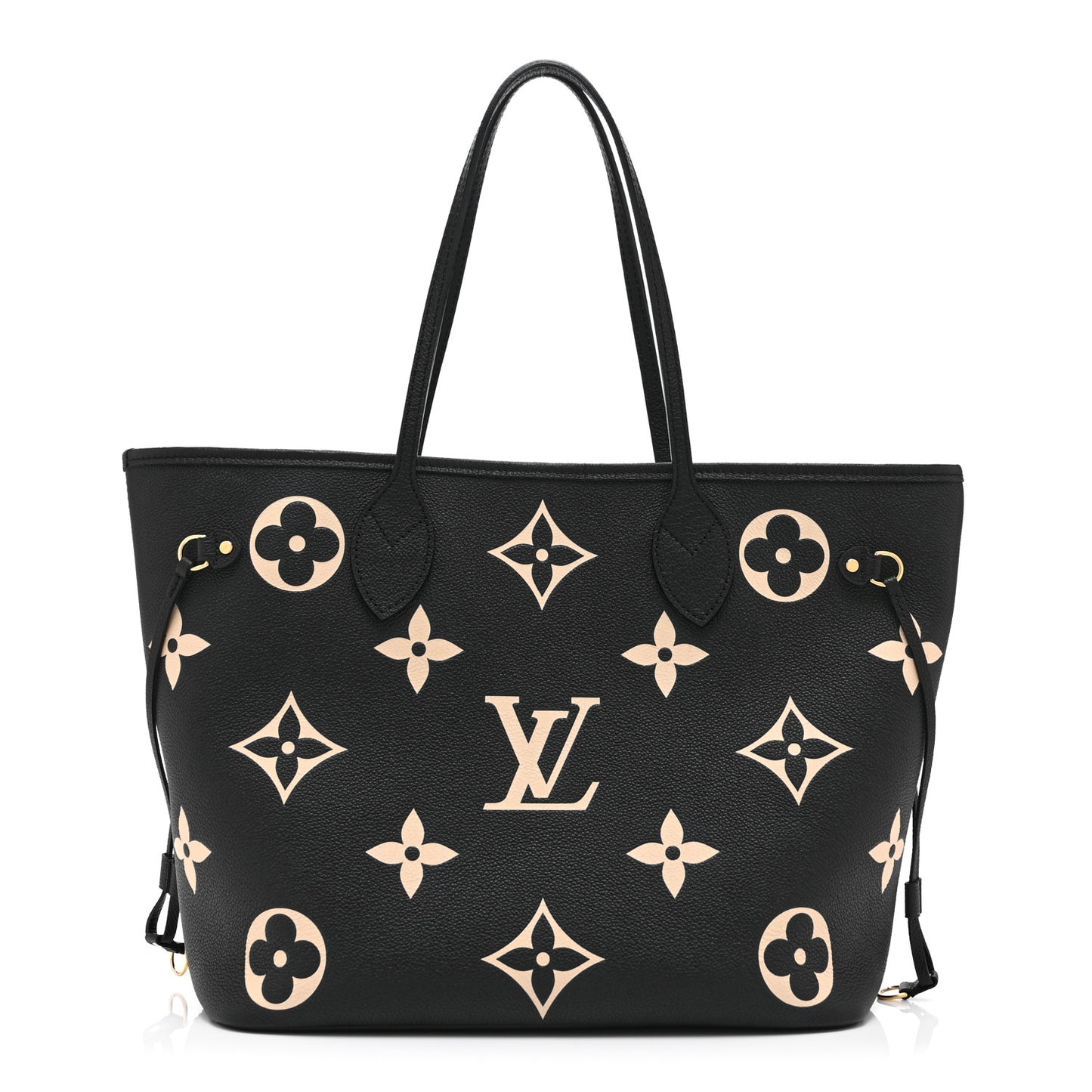 Empreinte Monogram Giant Neverfull MM Black Beige