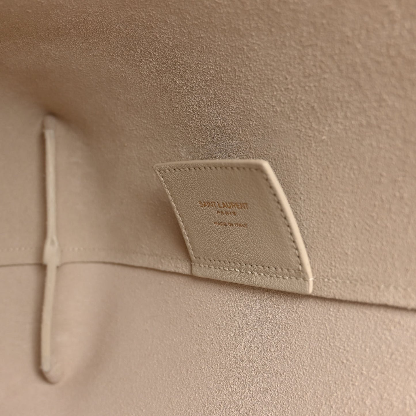 Calfskin Large Shopping Tote Porcellana