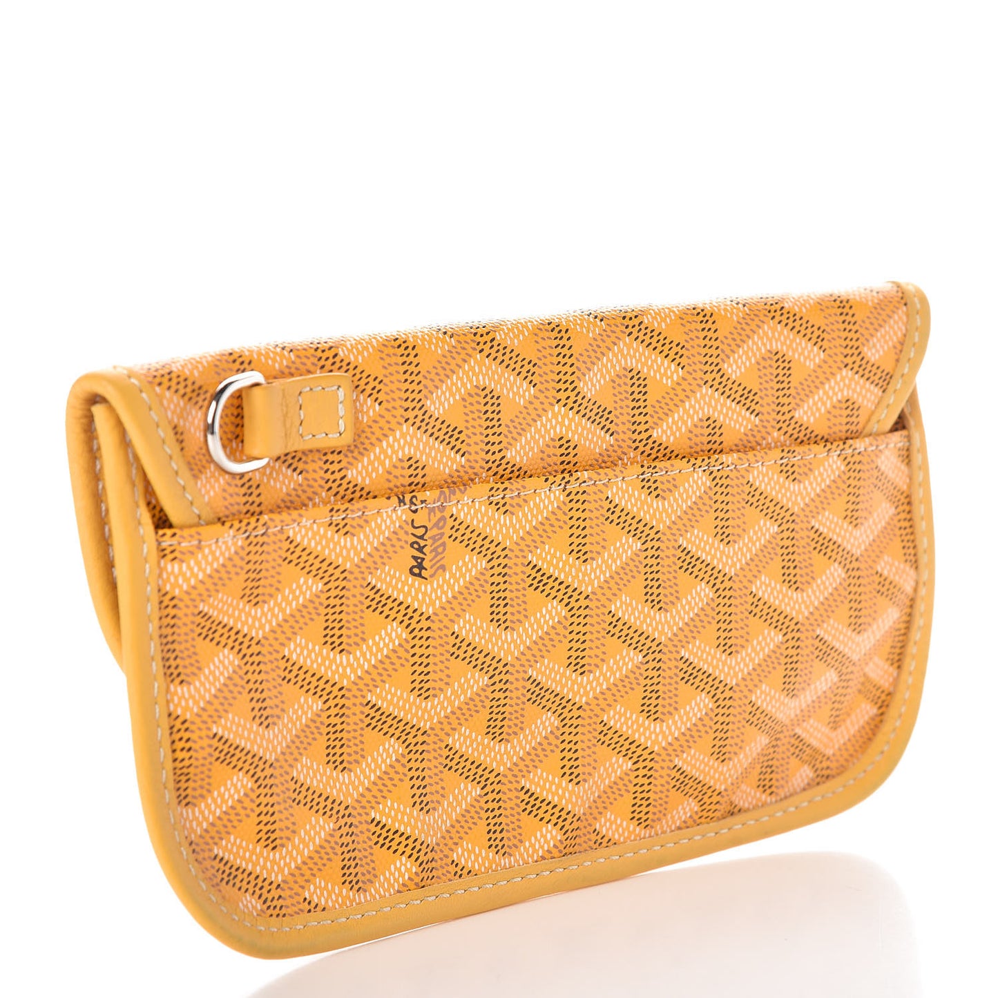 Goyardine Pouch Yellow