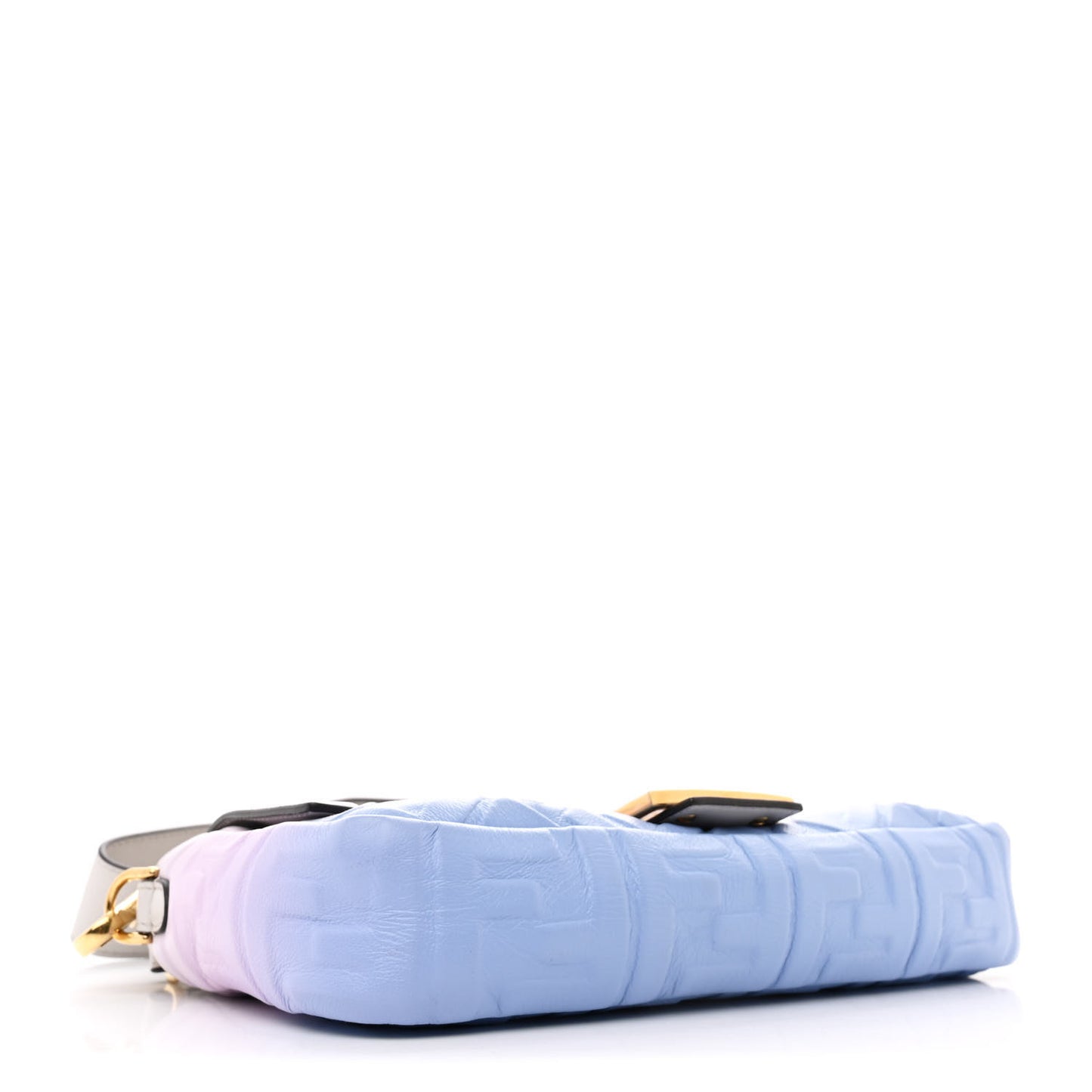 Nappa FF 1974 Embossed Baguette Pink Multicolor