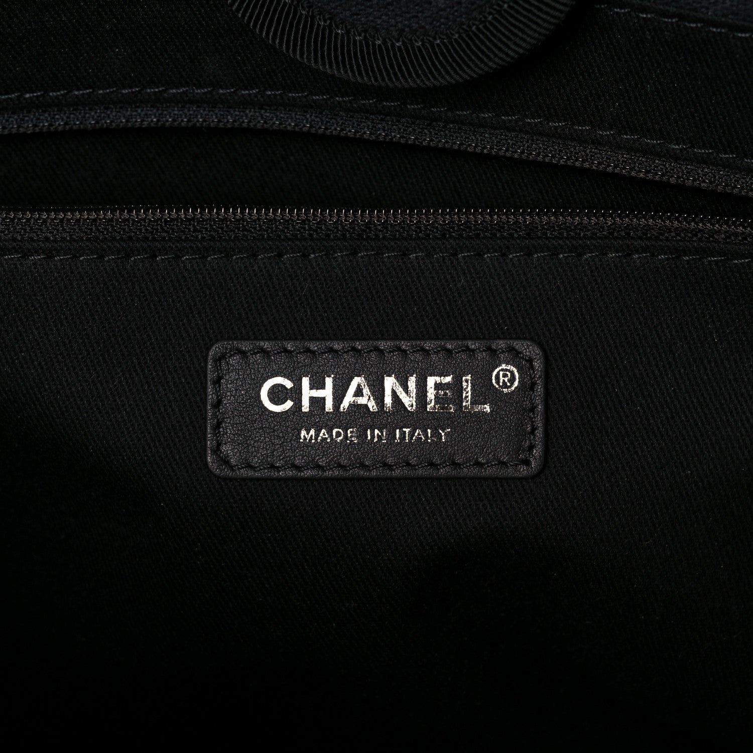 Chanel Mixed Fibers Small Deauville Tote Black 6 of 11