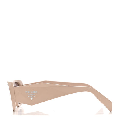 Prada Acetate Symbole Sunglasses SPR 17W Plum Beige 3 of 7