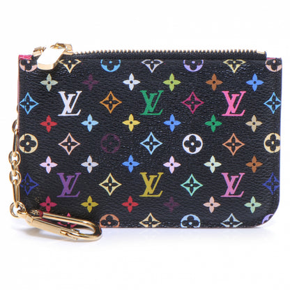 Louis Vuitton Monogram Multicolor Key Pouch Black Grenade 1 of 7
