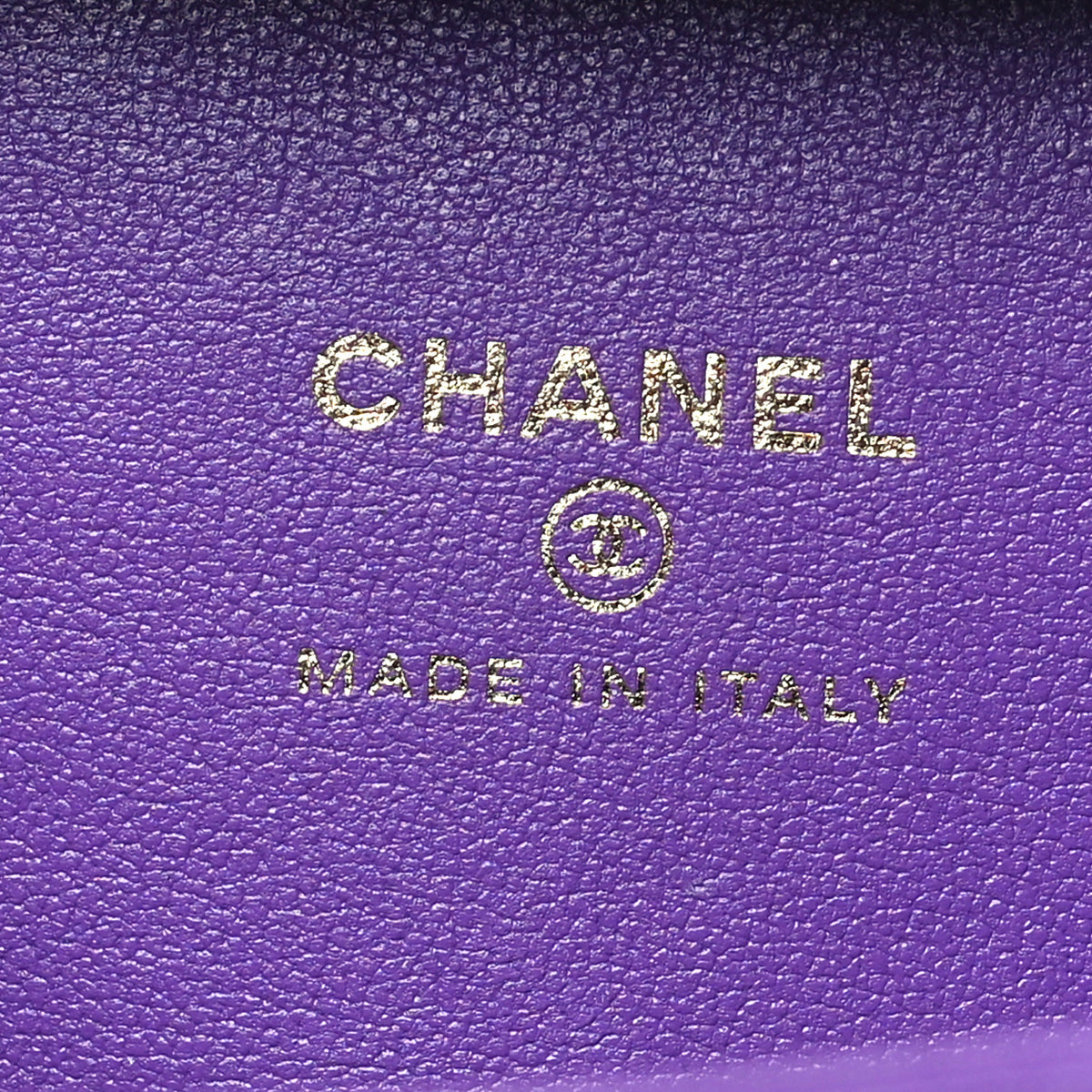 Chanel Lambskin Quilted Top Handle Mini Vanity Case Purple 5 of 9