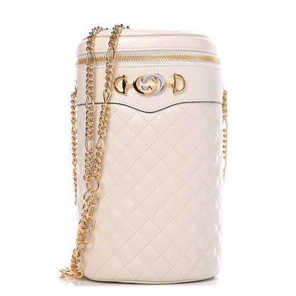 Gucci Calfskin Trapuntata Zumi Belt Bag Off White 1 of 10