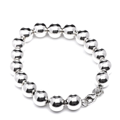 Tiffany Sterling Silver 10mm HardWear Ball Bracelet 3 of 5