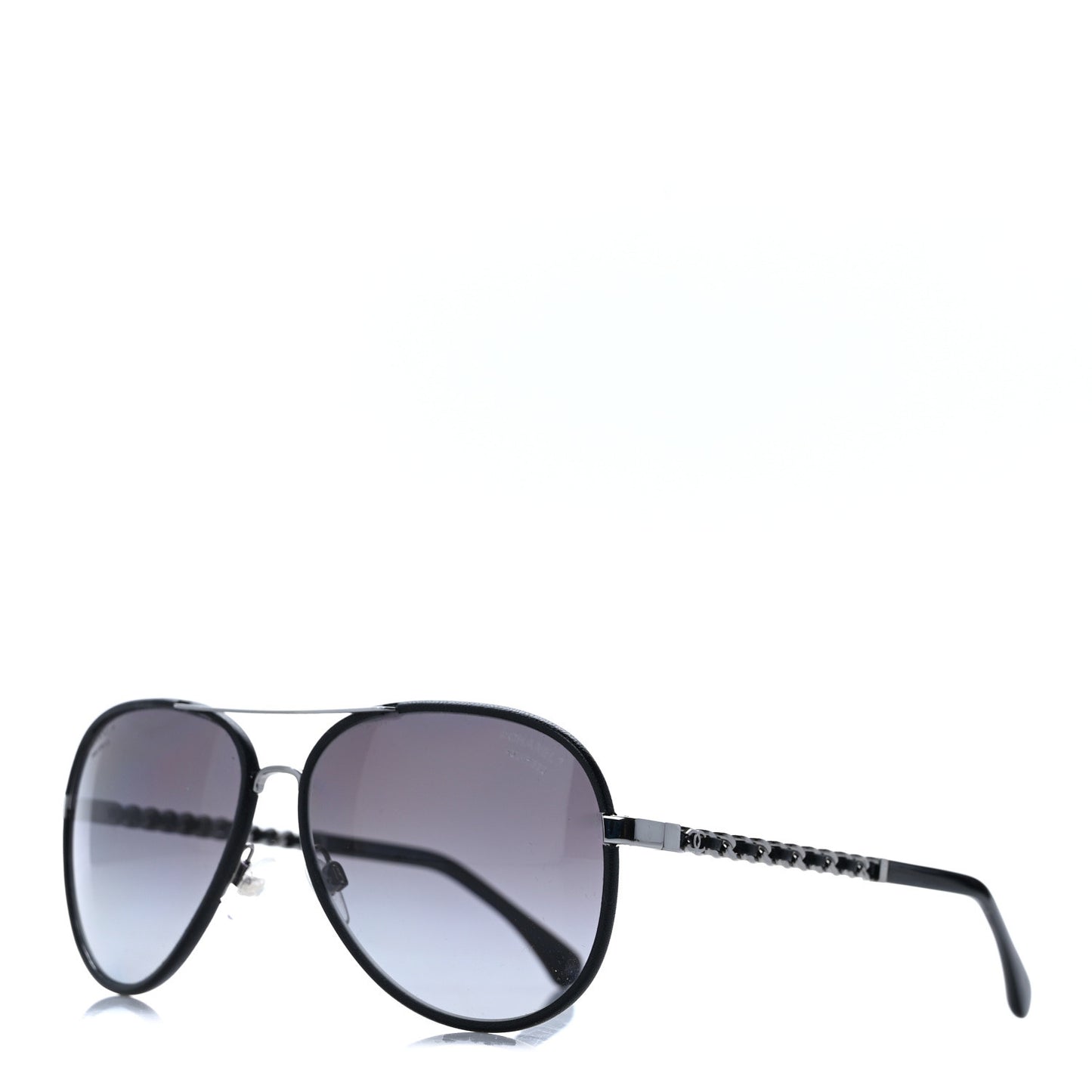 Metal Polarized Pilot Winter Sunglasses 4219-Q Black