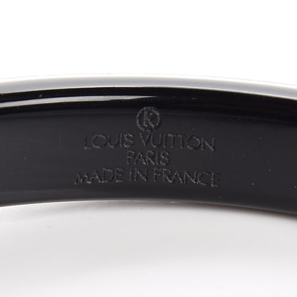 Louis Vuitton Resin Swarovski Medium Inclusion Bracelet M Black 5 of 5
