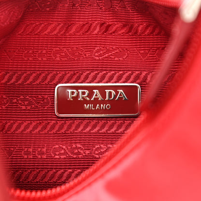 Prada Tessuto Nylon Mini Re-Edition 2000 Bag Rosso 6 of 10