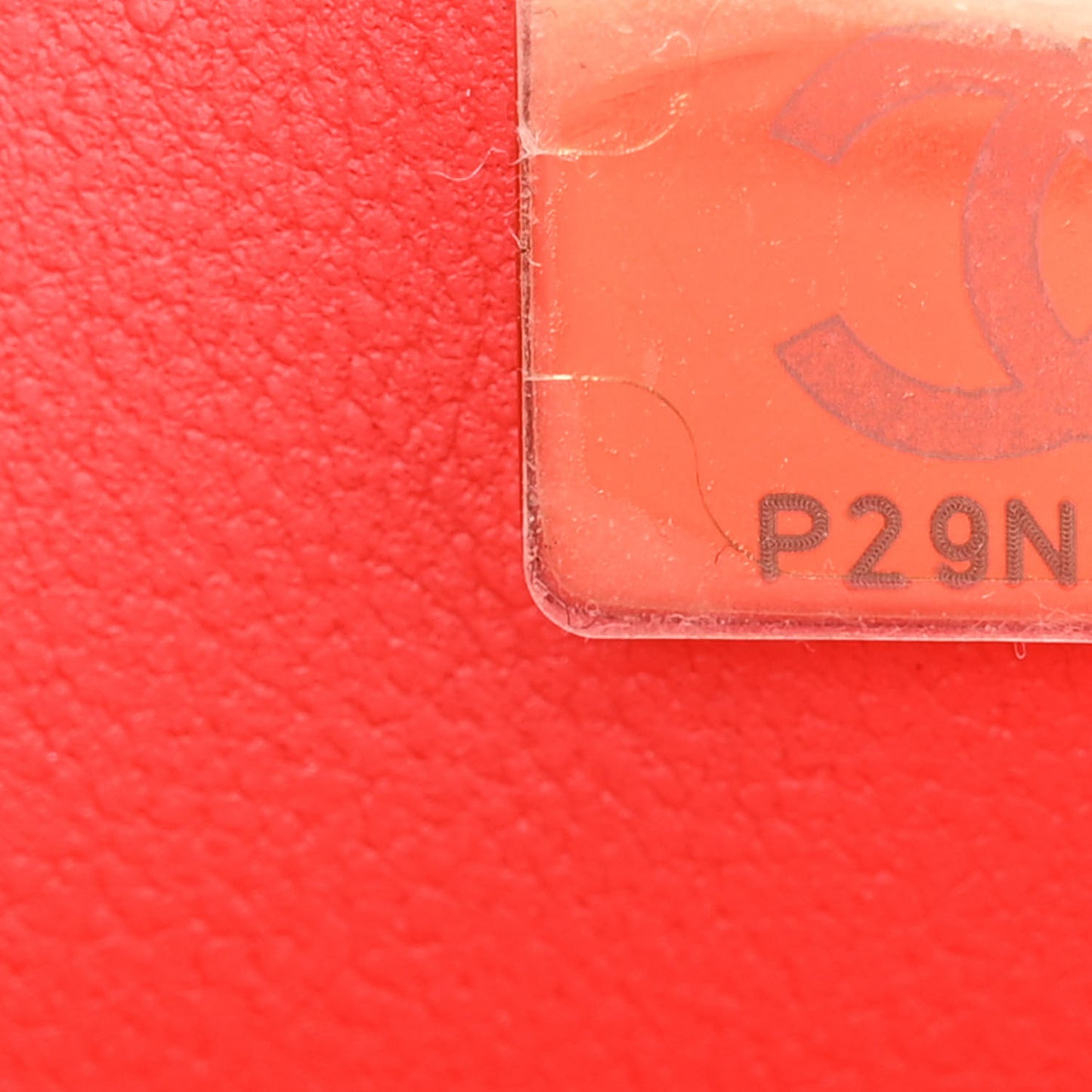 Caviar Quilted Small Double Flap Red