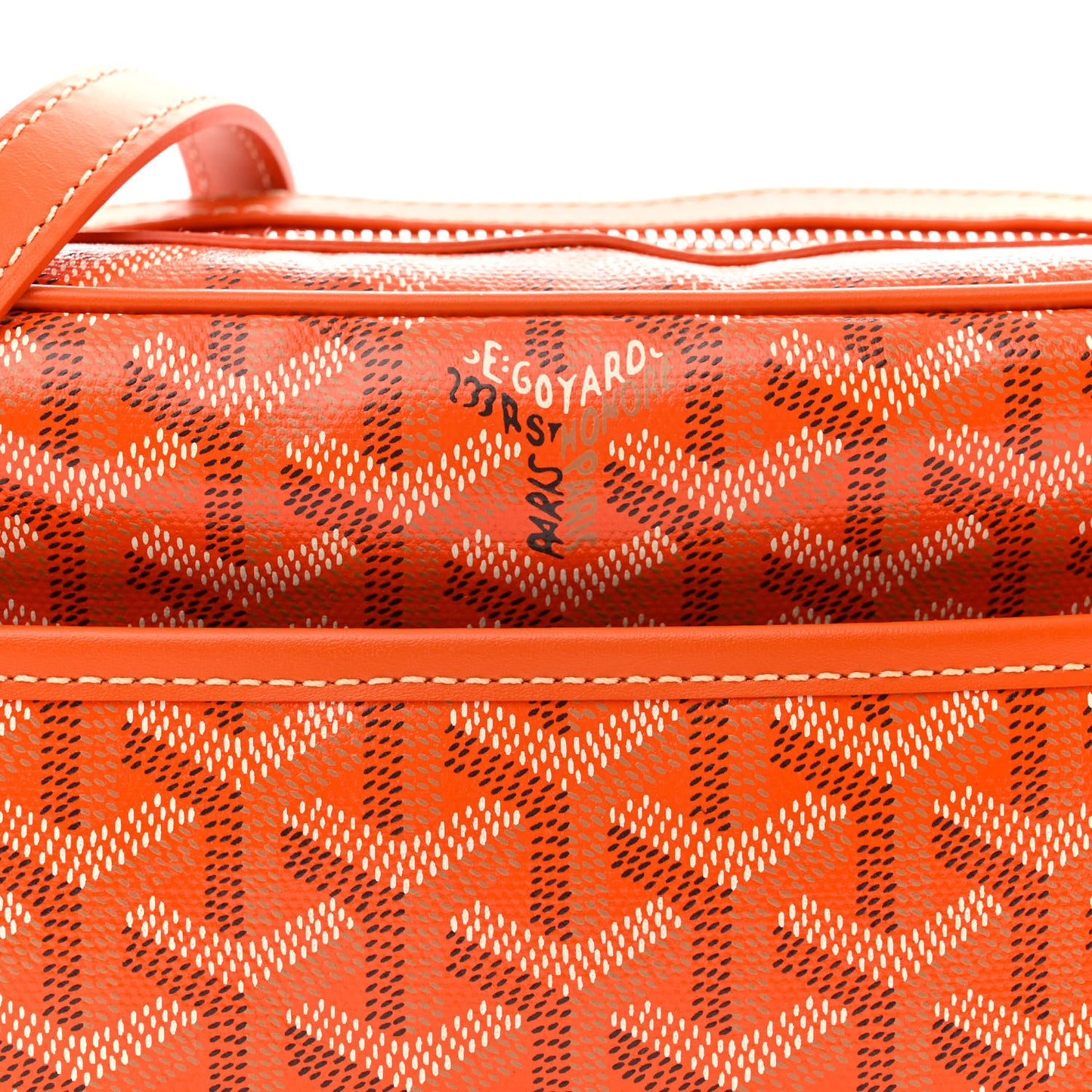 Goyardine Sac Cap Vert Orange