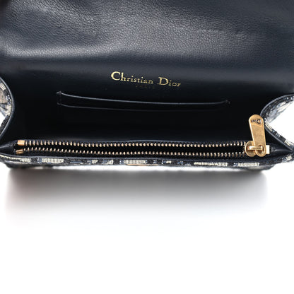 Christian Dior Oblique Saddle Belt Bag Blue 4 of 4