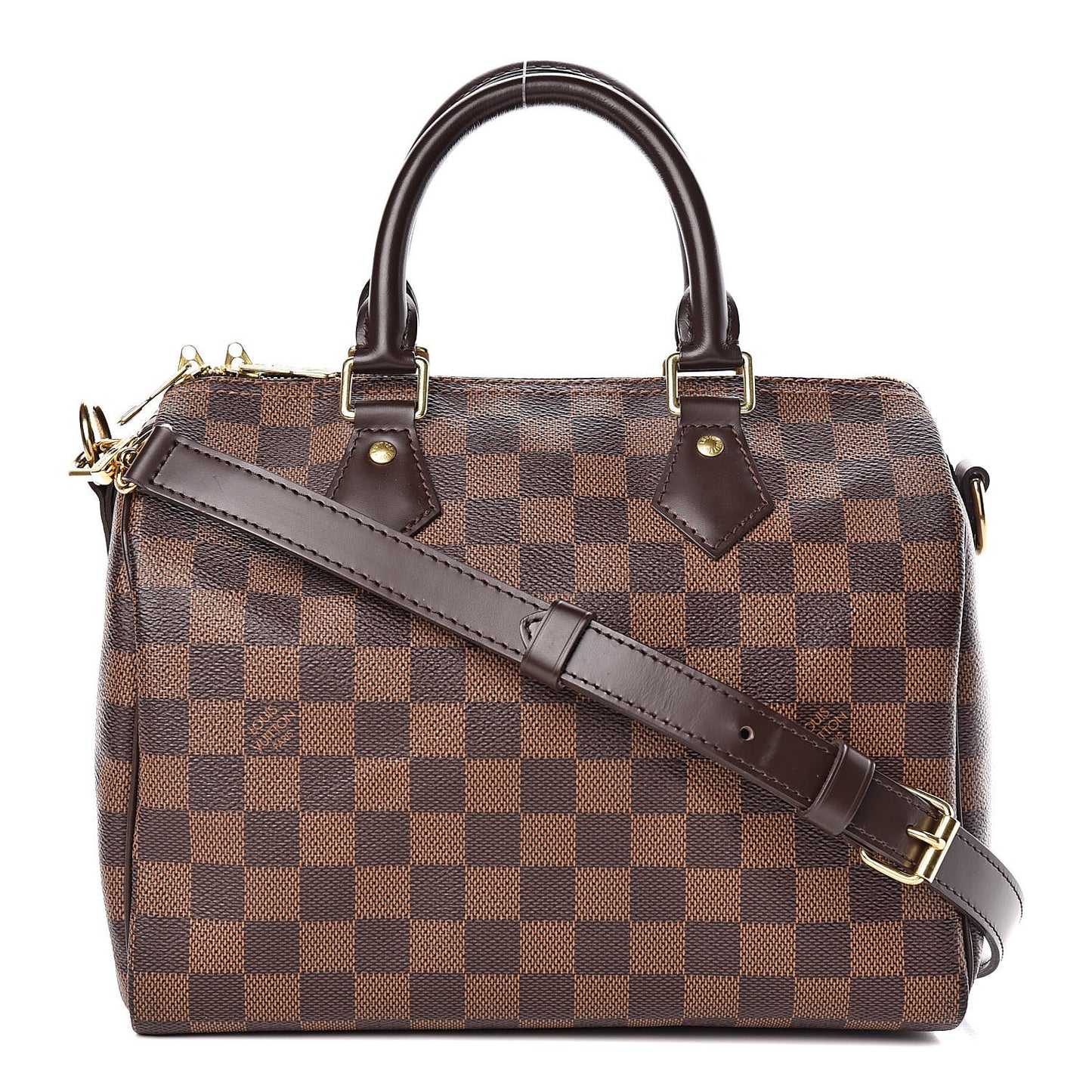 Damier Ebene Speedy Bandouliere 25