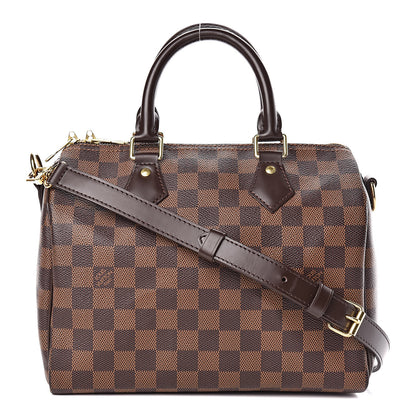 Louis Vuitton Damier Ebene Speedy Bandouliere 25 1 of 11