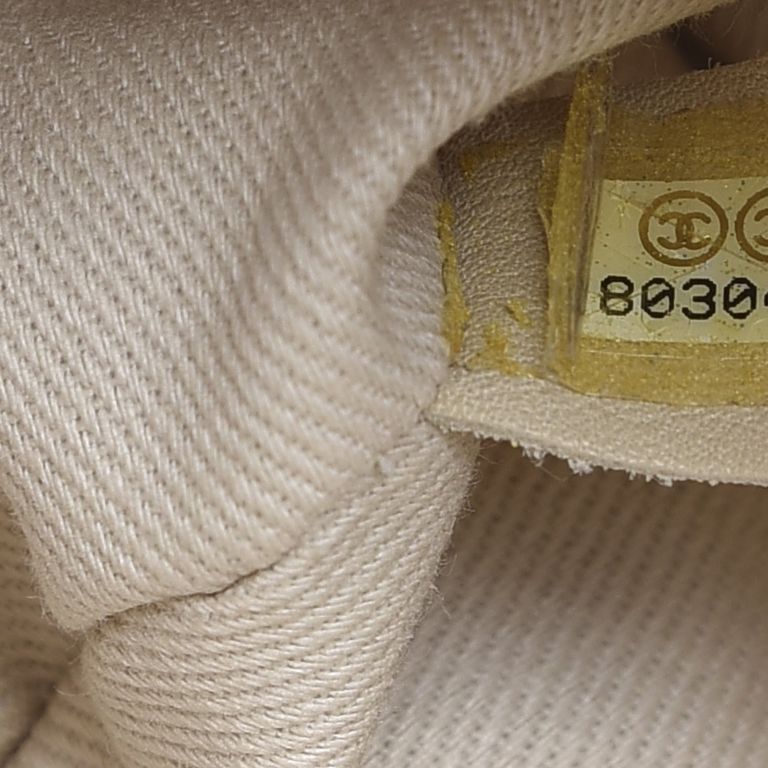 Chanel Calfskin Contrast Stitch Tote Beige 8 of 12