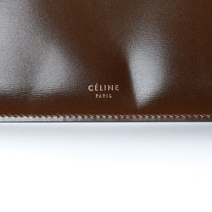 Celine Patina Box Calfskin Medium Clasp Bag Camel 7 of 9