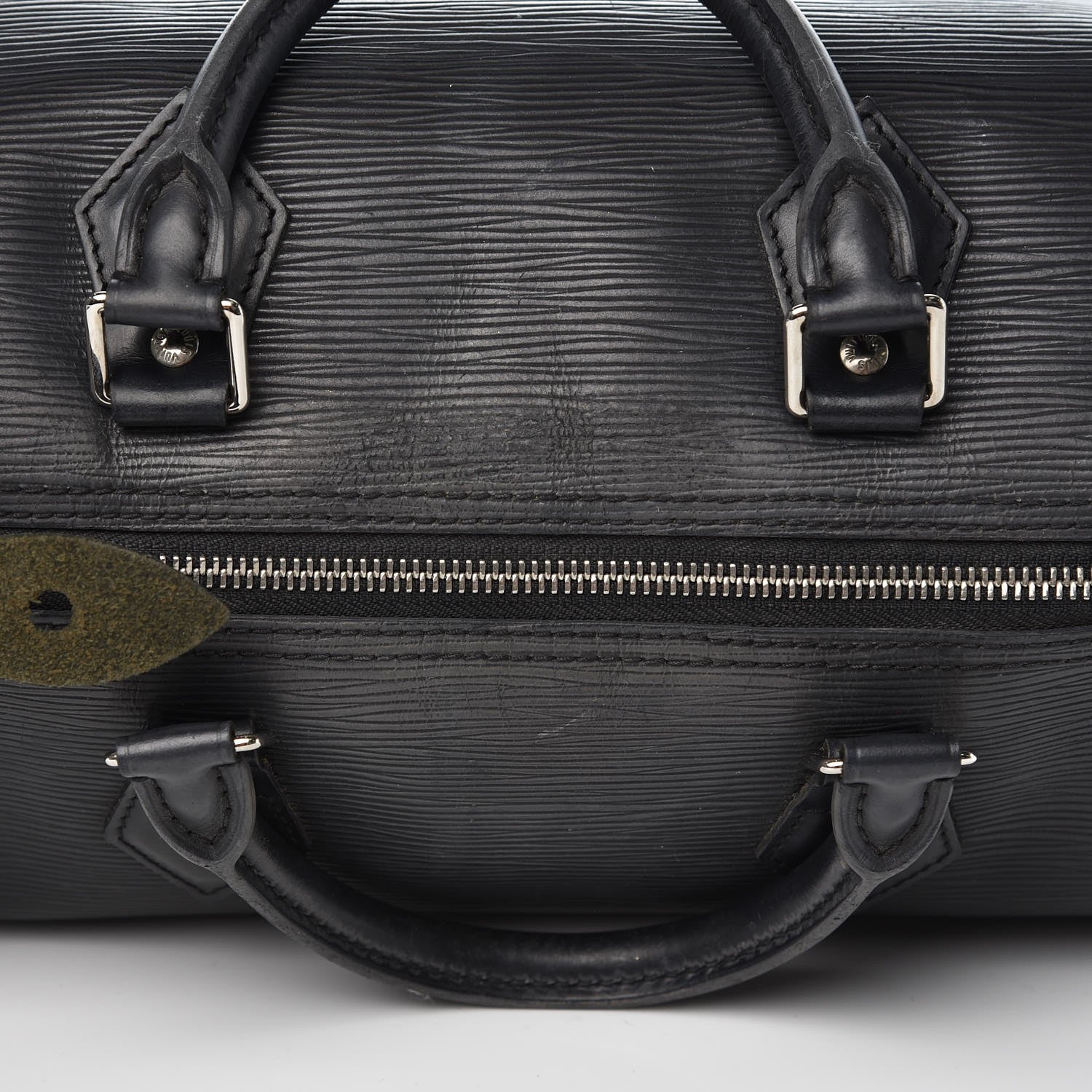 Louis Vuitton Epi Speedy 30 Black 10 of 21