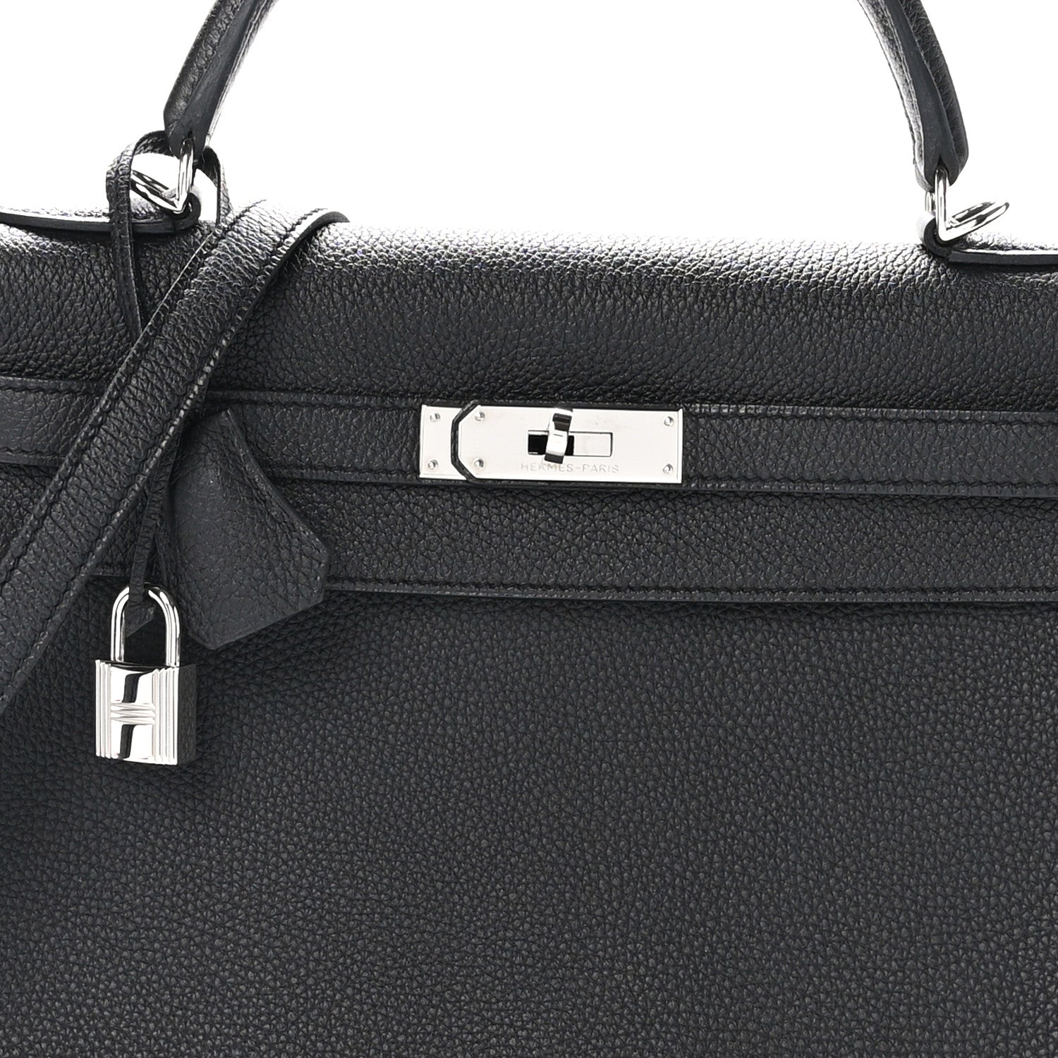 Hermes Togo Kelly Retourne 28 Black 8 of 11