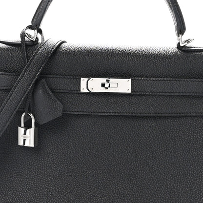 Hermes Togo Kelly Retourne 28 Black 8 of 11