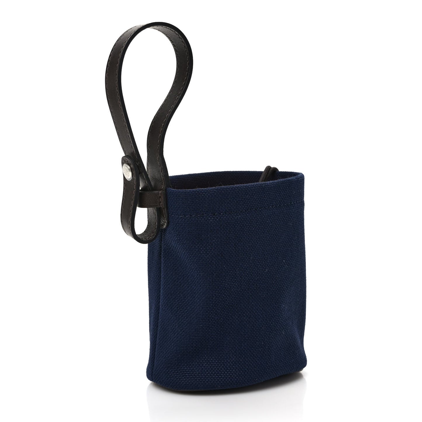 Coated Canvas On-the-Go Dog Pouch Navy