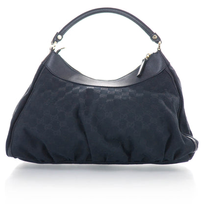 Gucci Monogram D Gold Hobo Black 3 of 15