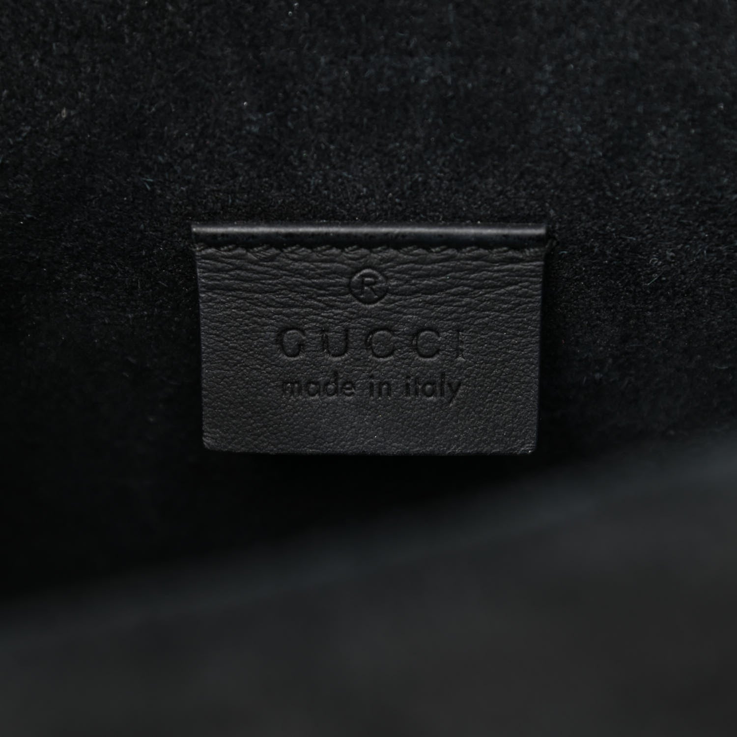 Gucci GG Supreme Monogram Suede Crystal Small Dionysus Shoulder Bag Beige Ebony Black 6 of 10