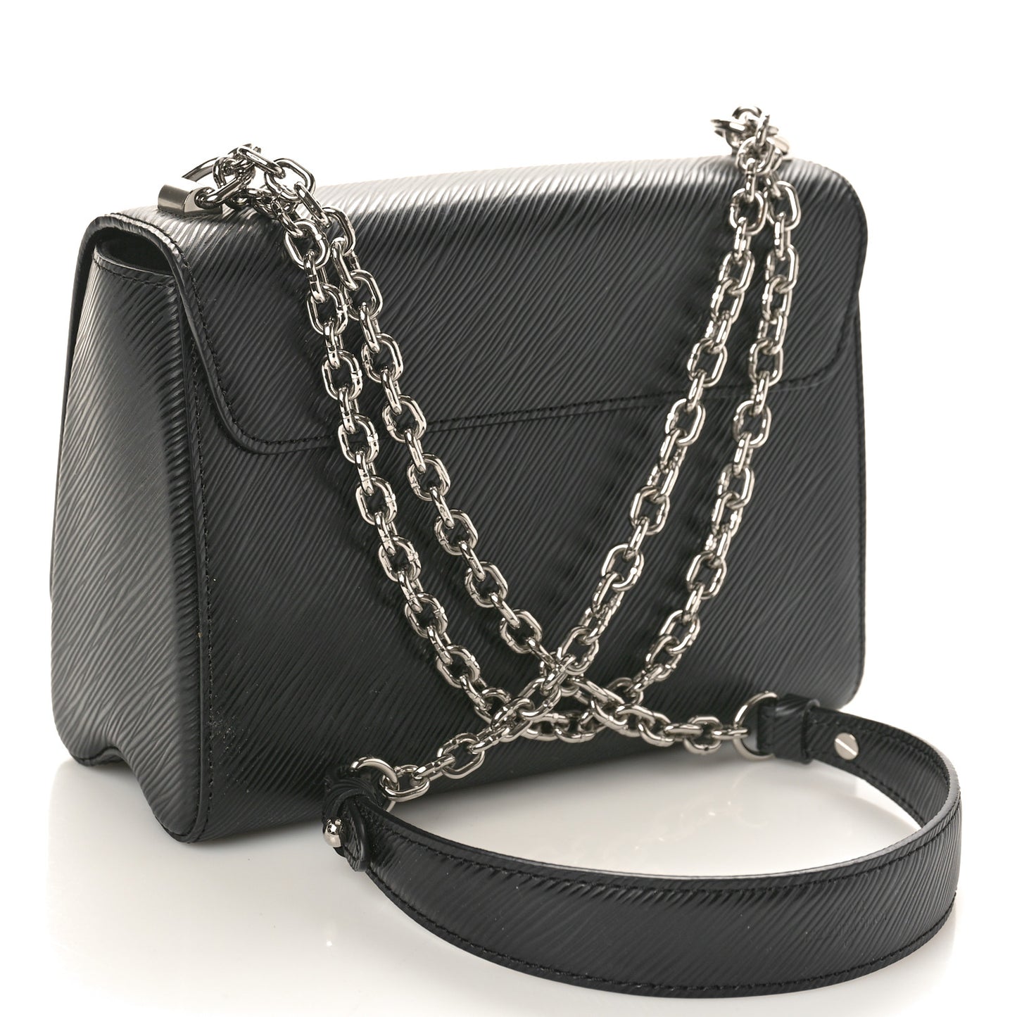 Epi Twist Shoulder Bag MM Black