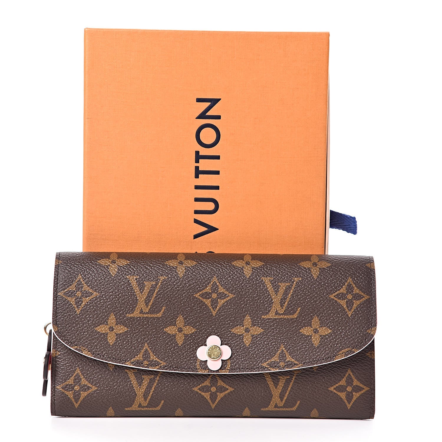 Louis Vuitton Monogram Bloom Flower Emilie Wallet 7 of 7