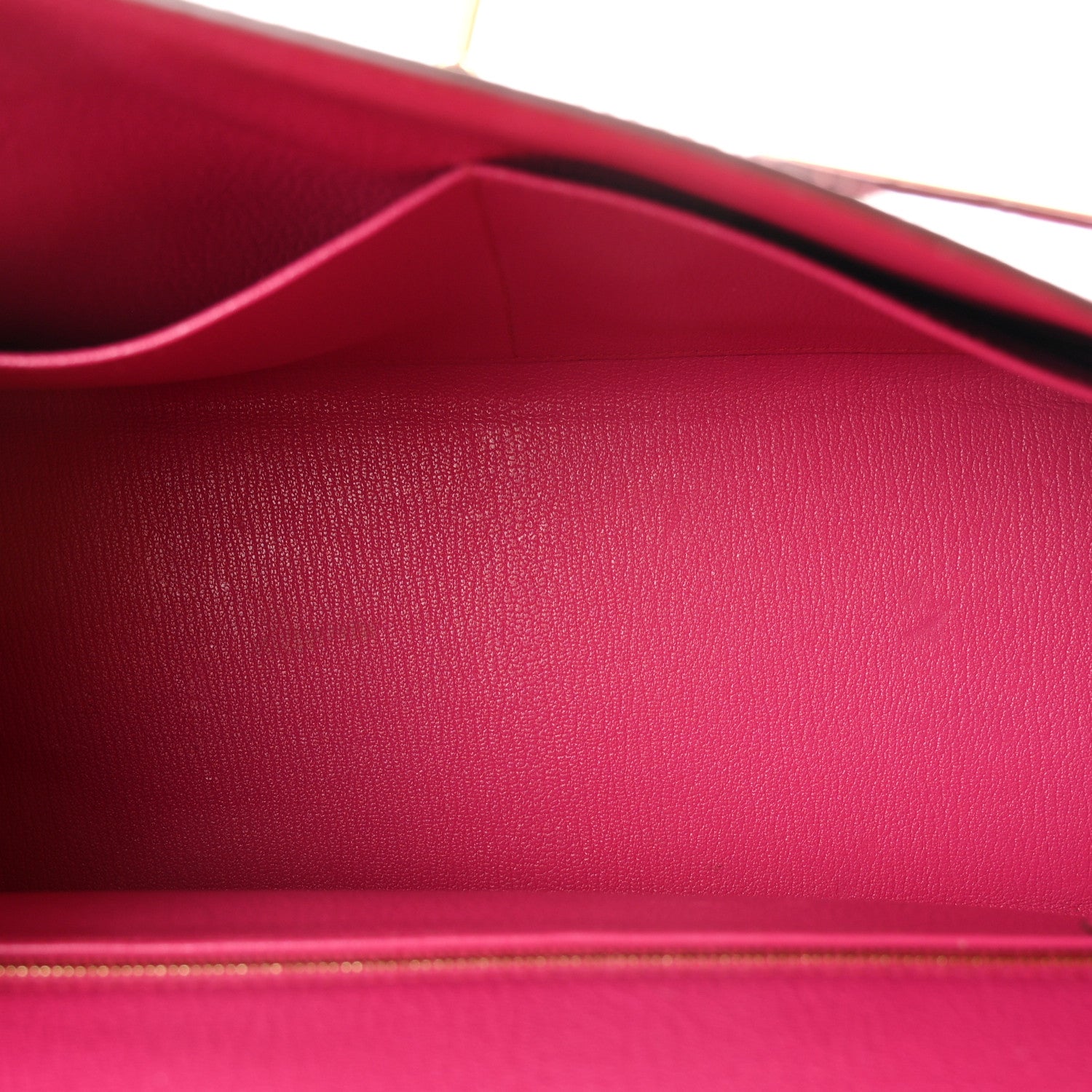 Hermes Chevre Mysore Kelly Retourne 32 Rose Shocking 5 of 11