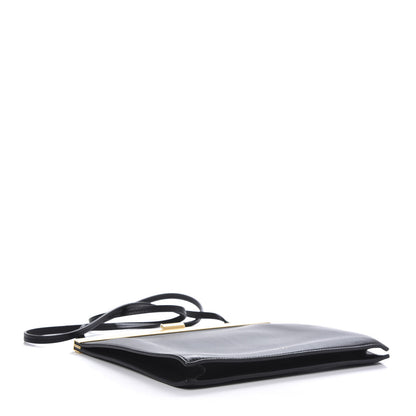 Celine Smooth Calfskin Mini Clasp Bag Black 4 of 9