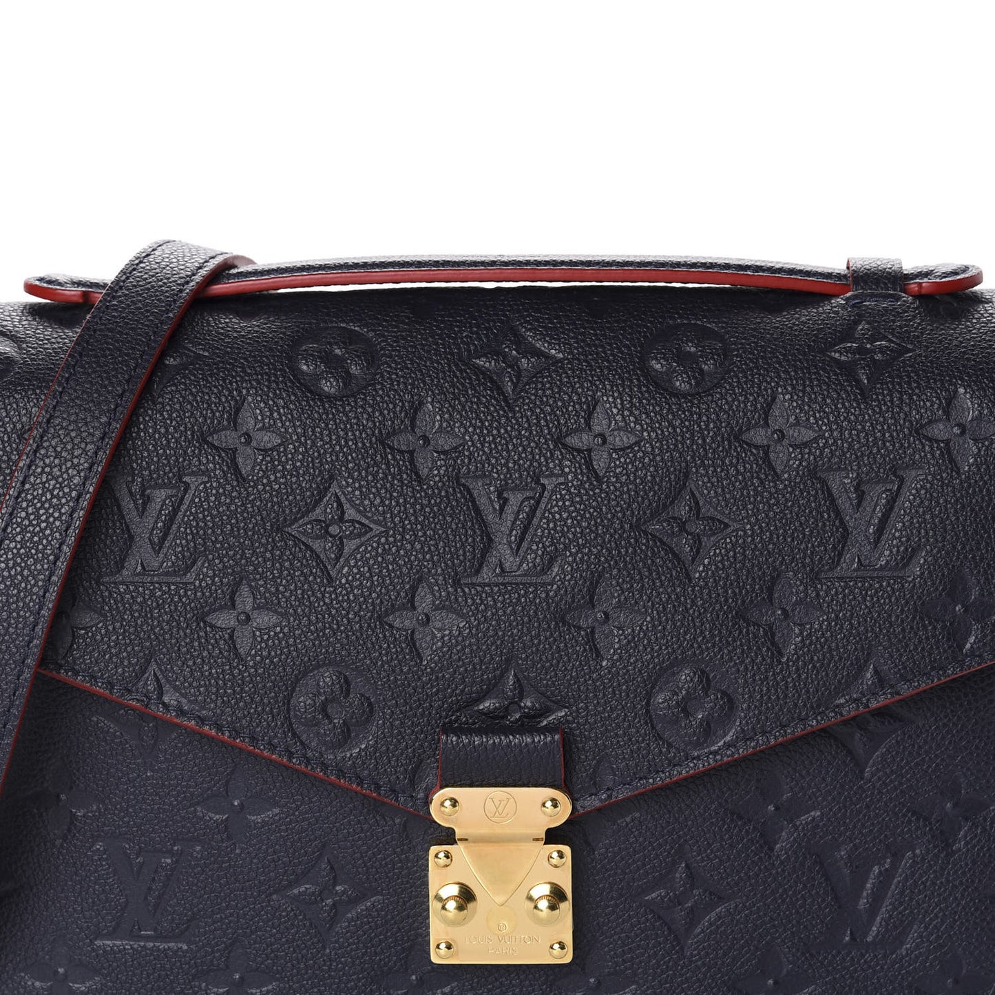 Empreinte Pochette Metis Marine Rouge