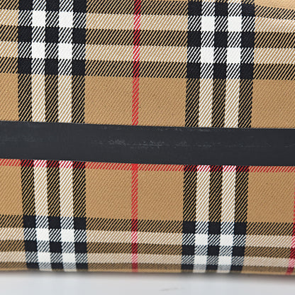 Burberry Vintage Check Medium The Giant Reversible Tote Antique Yellow Bright Red 17 of 18