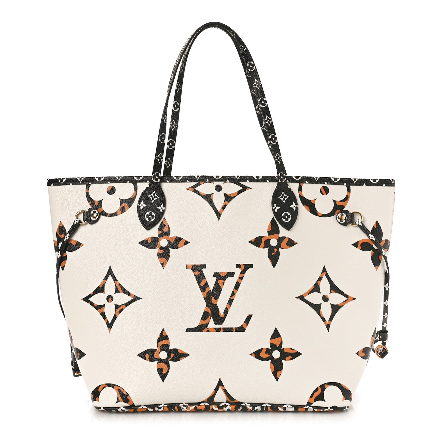 Monogram Giant Jungle Neverfull MM Ivory
