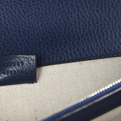 Gucci Dollar Calfskin Crystal Small Dionysus Shoulder Bag Blue Agata Montana Sapphire 9 of 10