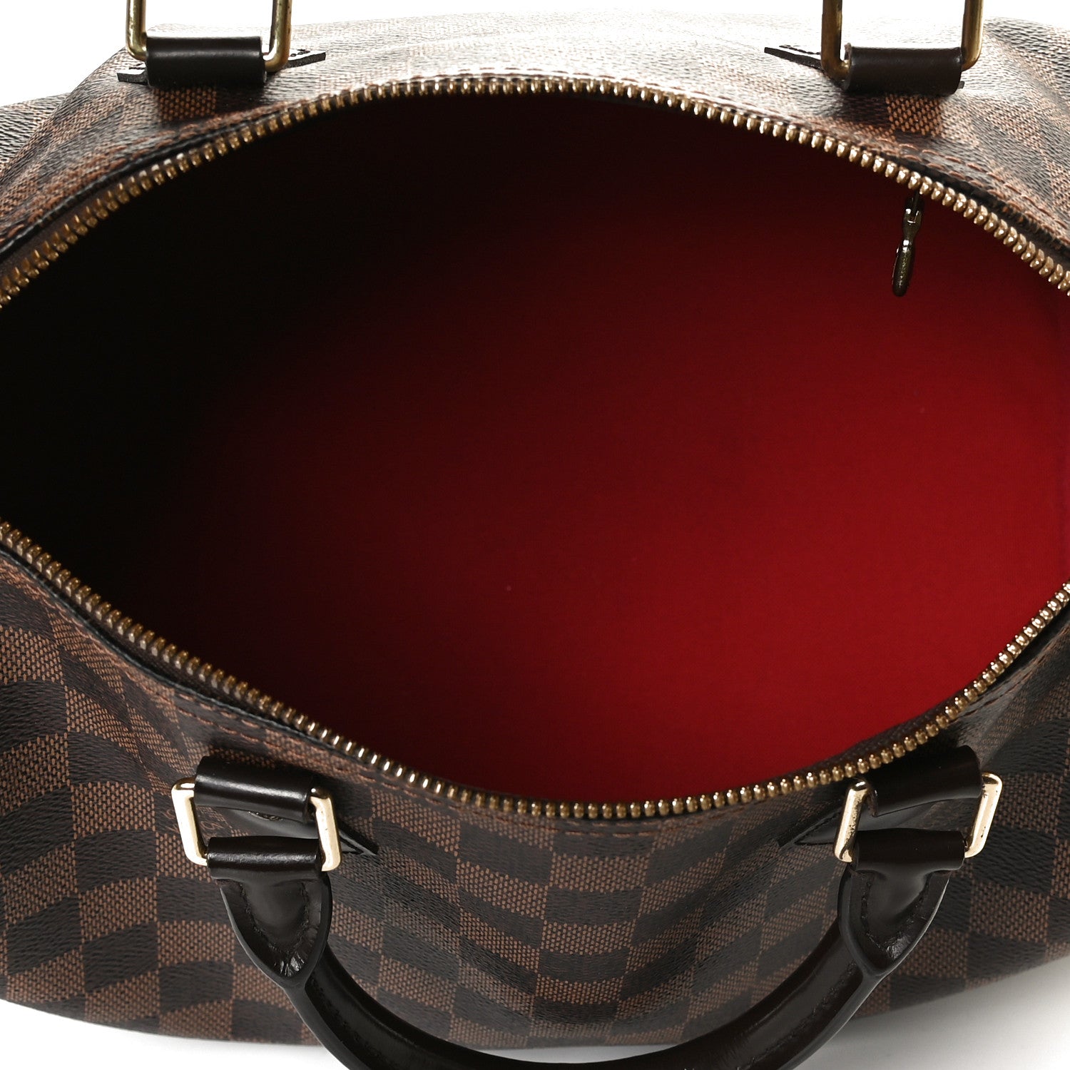 Louis Vuitton Damier Ebene Speedy Bandouliere 30 5 of 10