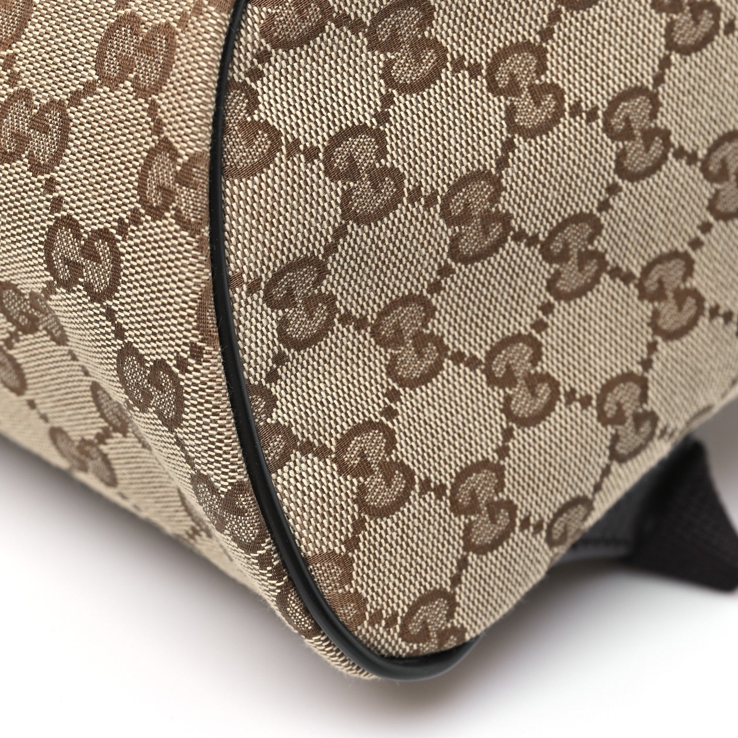 Gucci Monogram Travel Backpack Dark Brown 10 of 10
