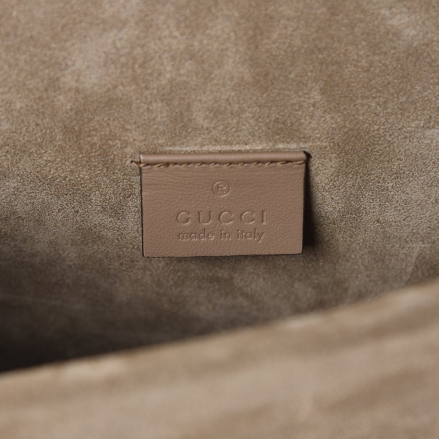GG Supreme Monogram Mini Dionysus Shoulder Bag Taupe