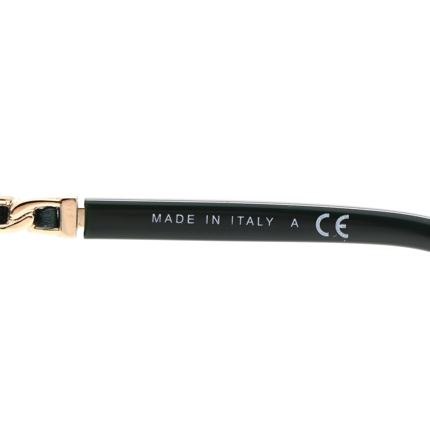 Metal Square Frame Chain Sunglasses 4274-Q Green