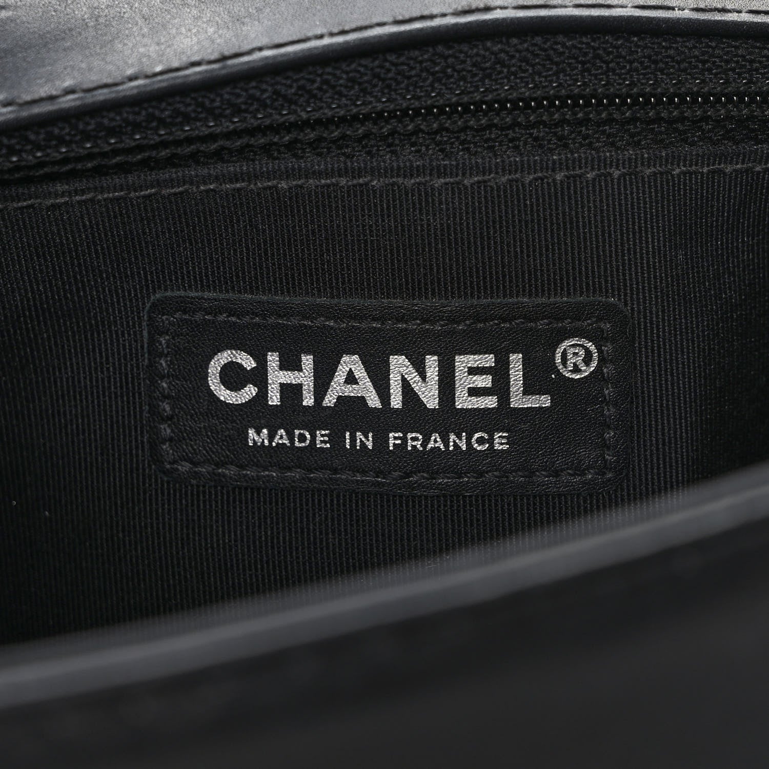 Chanel Calfskin Quilted Large Boy Flap Black 8 of 9