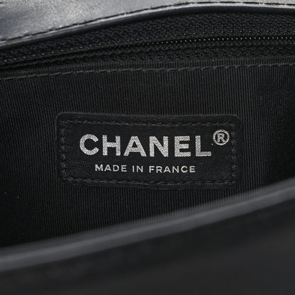 Chanel Calfskin Quilted Large Boy Flap Black 8 of 9