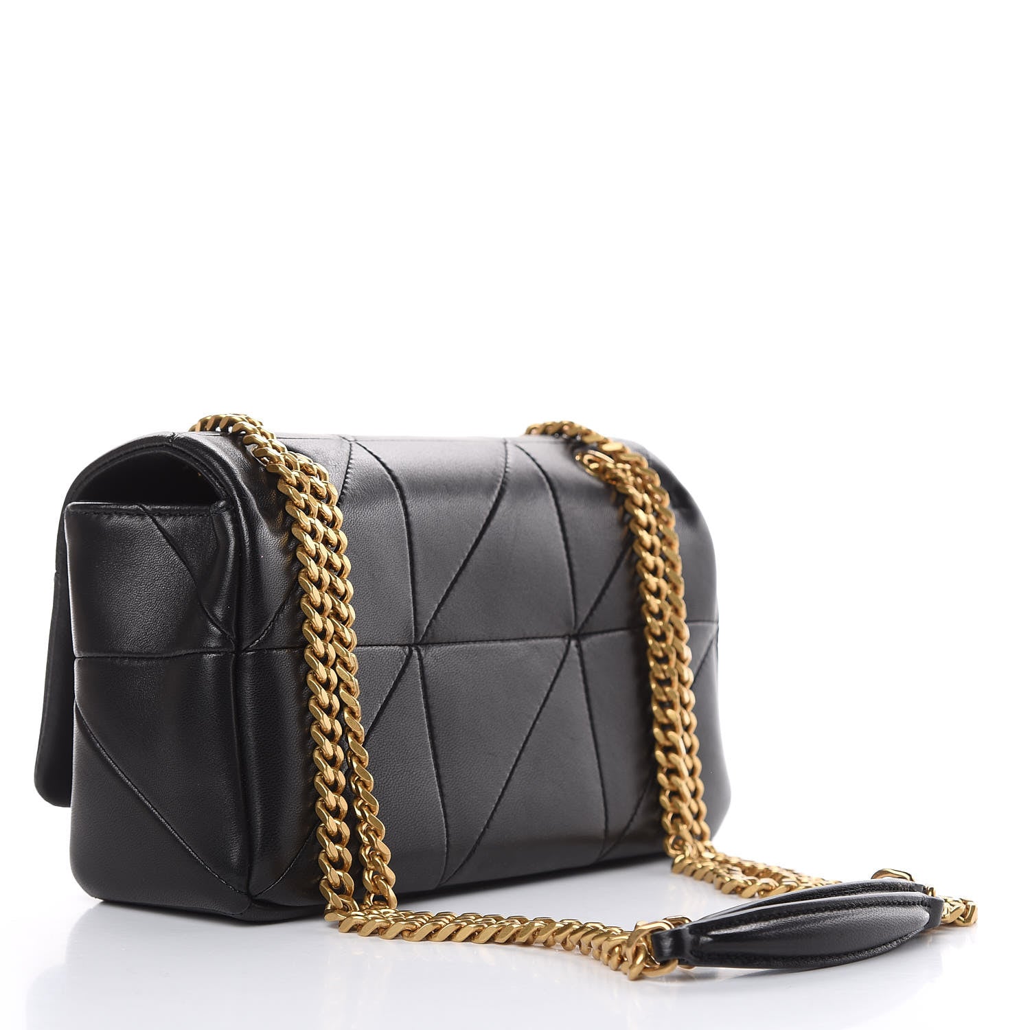 Saint Laurent Lambskin Patchwork Monogram Small Jamie Black 3 of 13