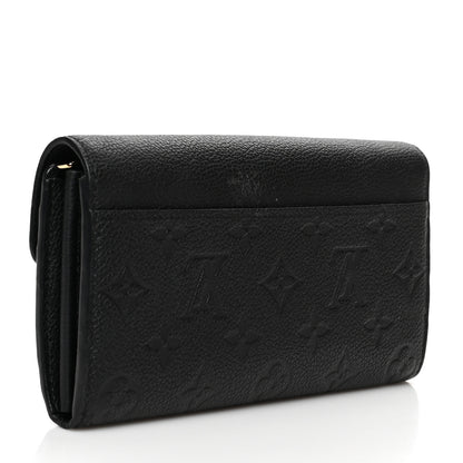 Louis Vuitton Empreinte Sarah Wallet NM Black 3 of 7