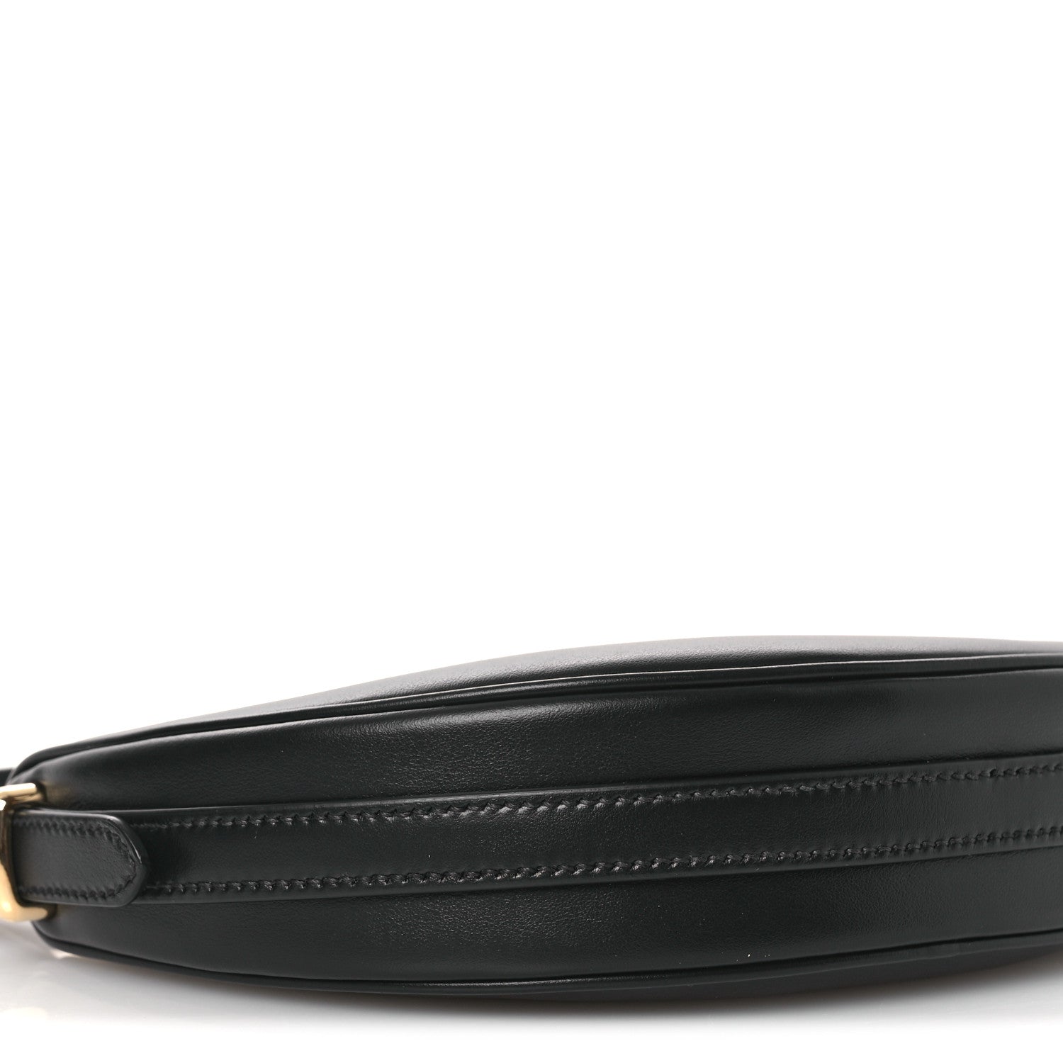 Prada Soft Calfskin Mini Arque Shoulder Bag Black 9 of 12