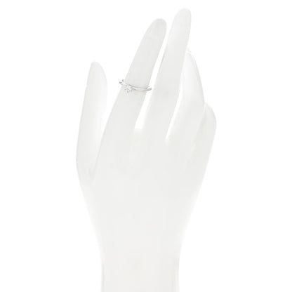 Tiffany Platinum Diamond .24ct Solitaire Engagement Ring 50 5.5 2 of 7