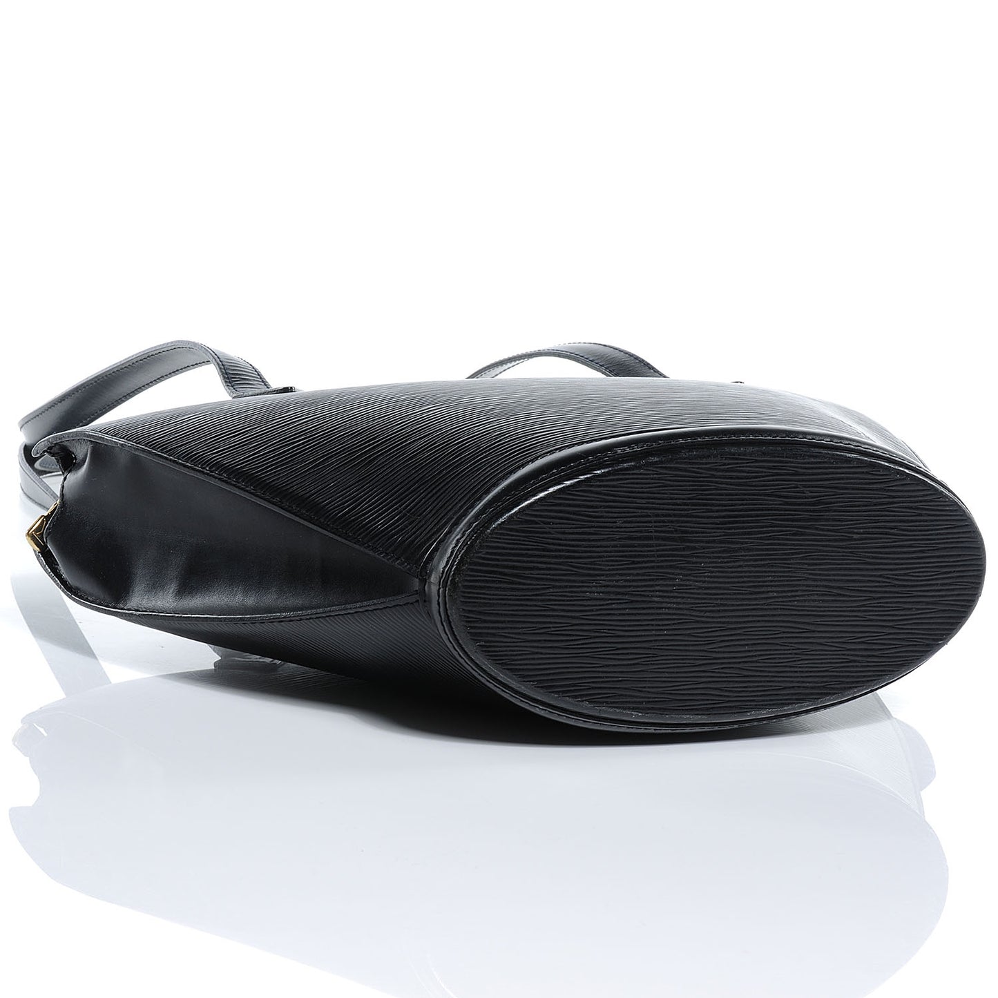 Epi Saint Jacques PM Long Straps Black