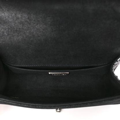 Chanel Snakeskin Calfskin Small Boy Flap Black 5 of 9