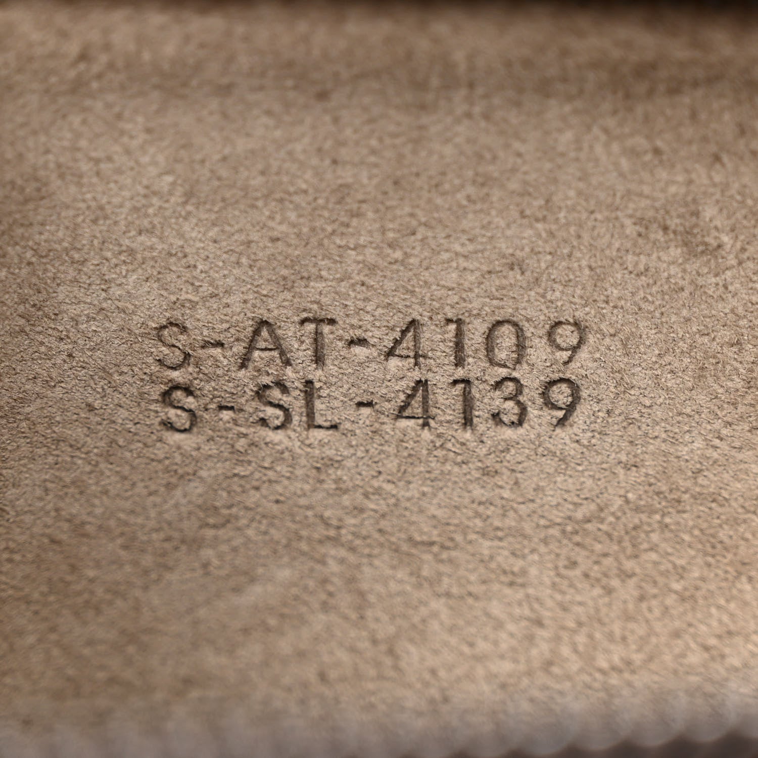 Celine Drummed Calfskin Mini Luggage Souris 8 of 11