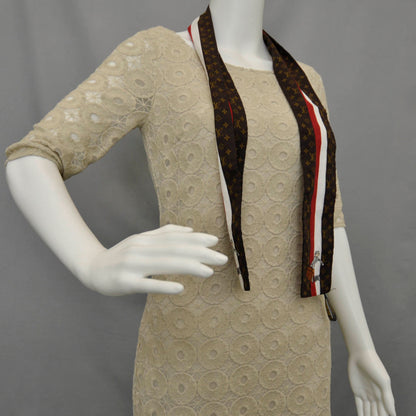 Louis Vuitton Cotton Monogram Groom Bandeau Scarf 3 of 4