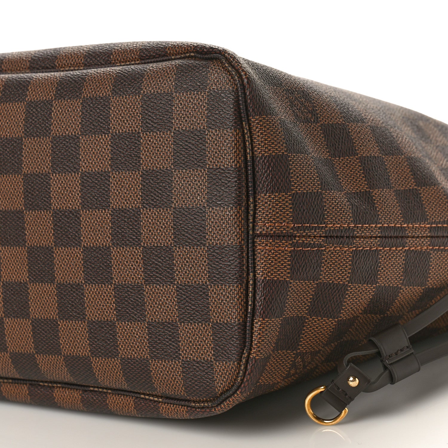 Louis Vuitton Damier Ebene Neo Neverfull MM Rose Ballerine 9 of 9